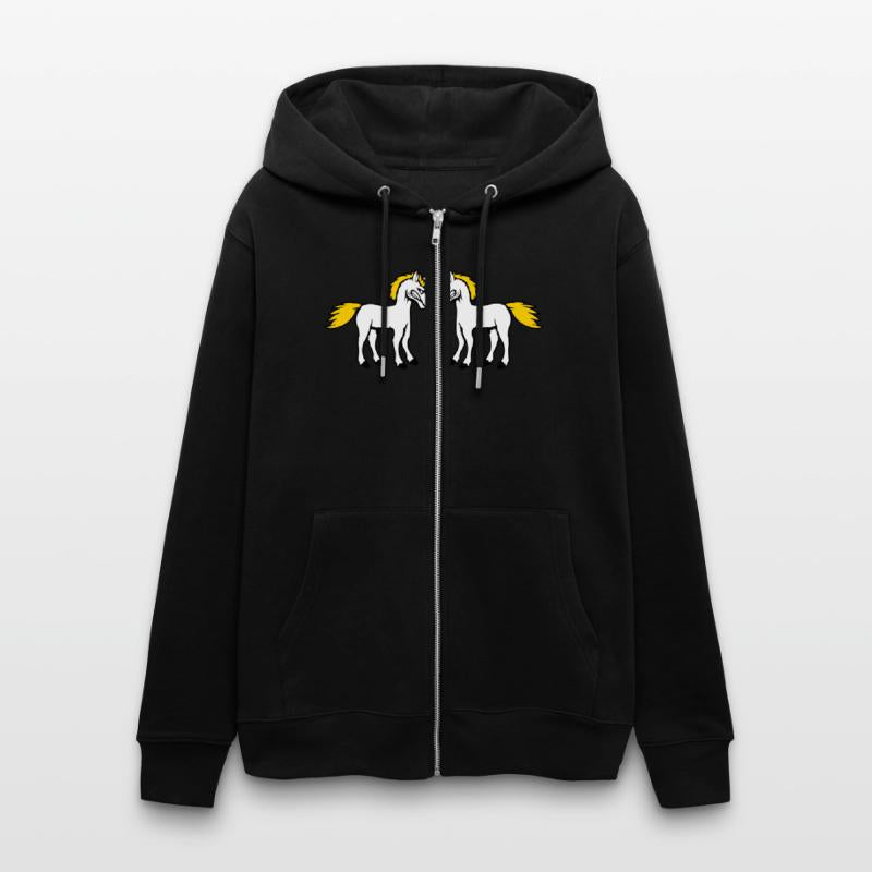 2 Unicorns Battle Evil Angry Attack Duel Team Fun