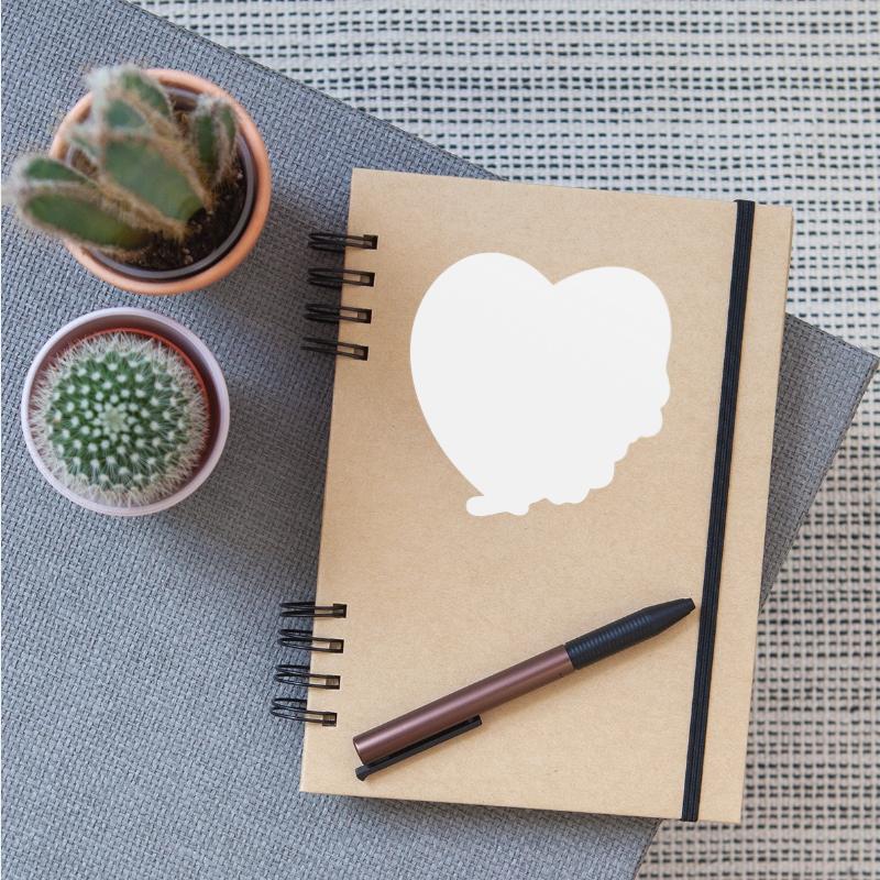 Aline Name Heart Calligraphy