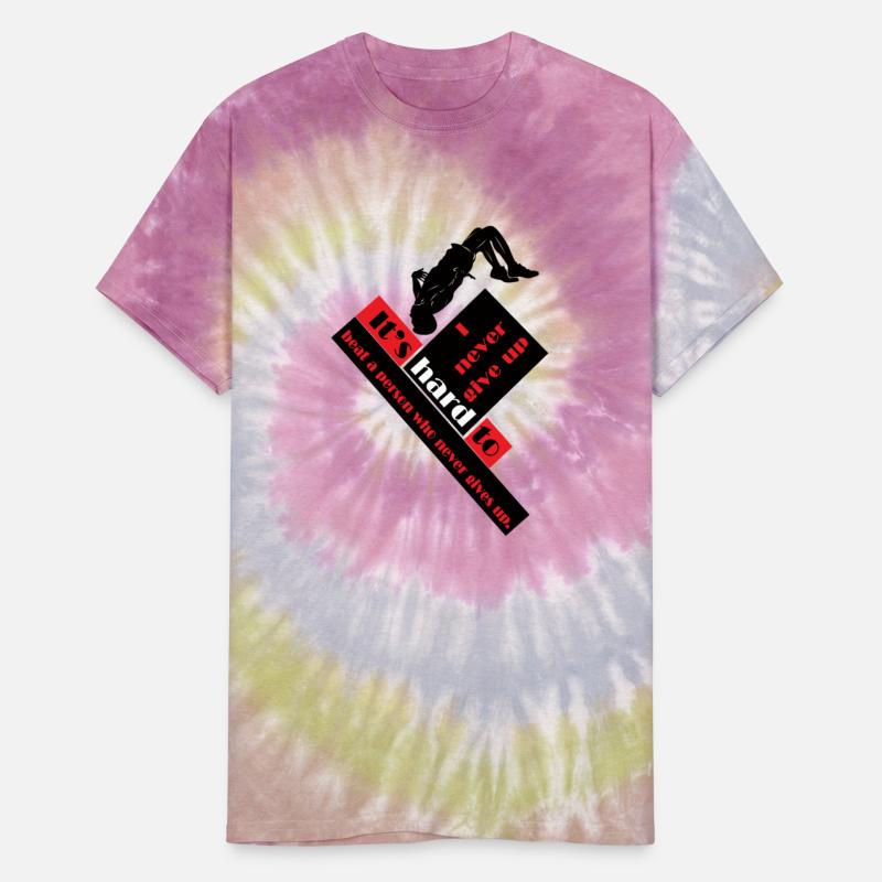 beat a person who never gives up.