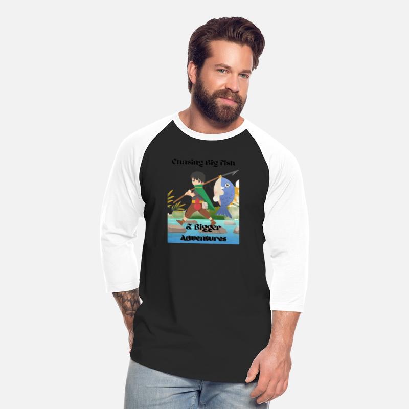 Chasing Big Fish & Bigger Adventures T shirt