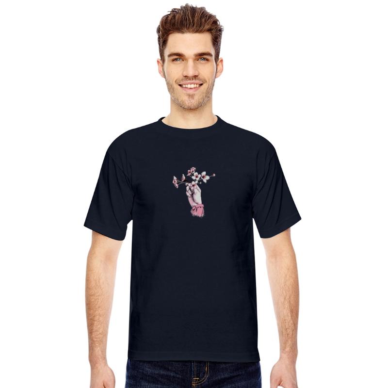 Cherry Blossom Grace Blooms Gently in Hand -