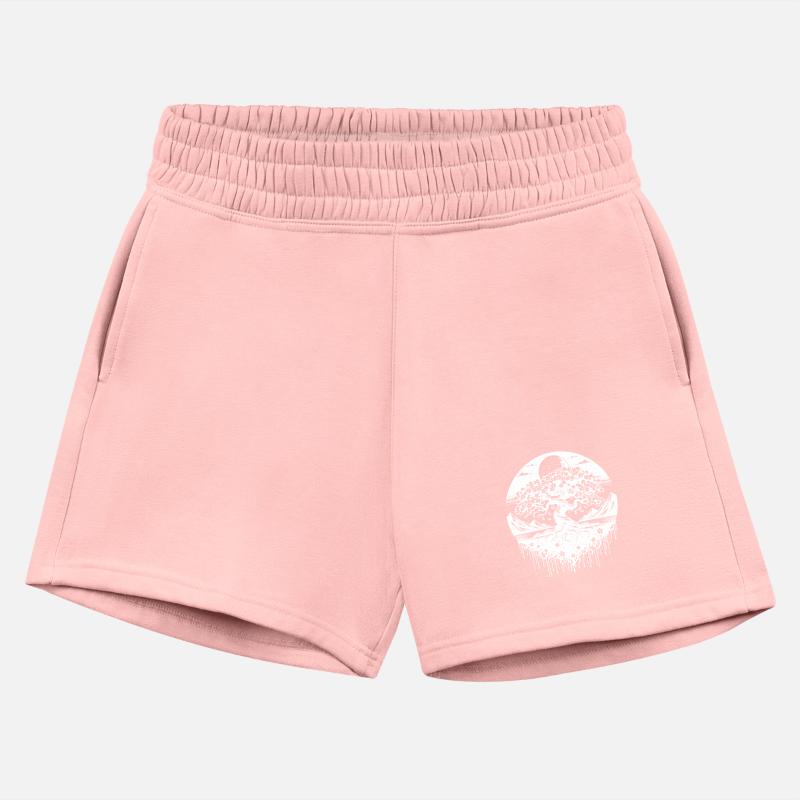 Cherry Tree In Full Bloom In A Mountain Landscape