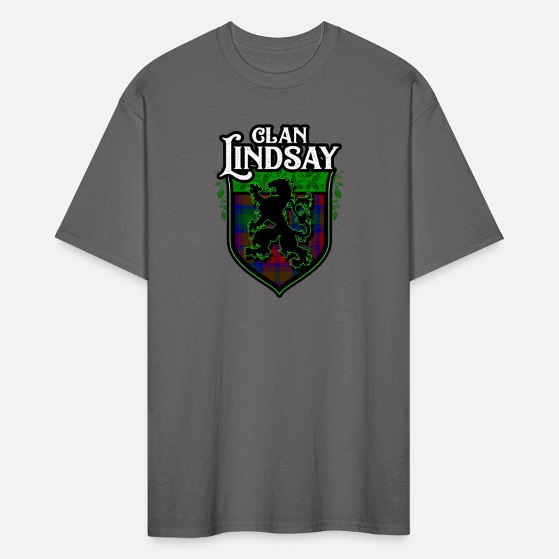 Clan Lindsay Scottish Tartan Rampant Lion Celtic