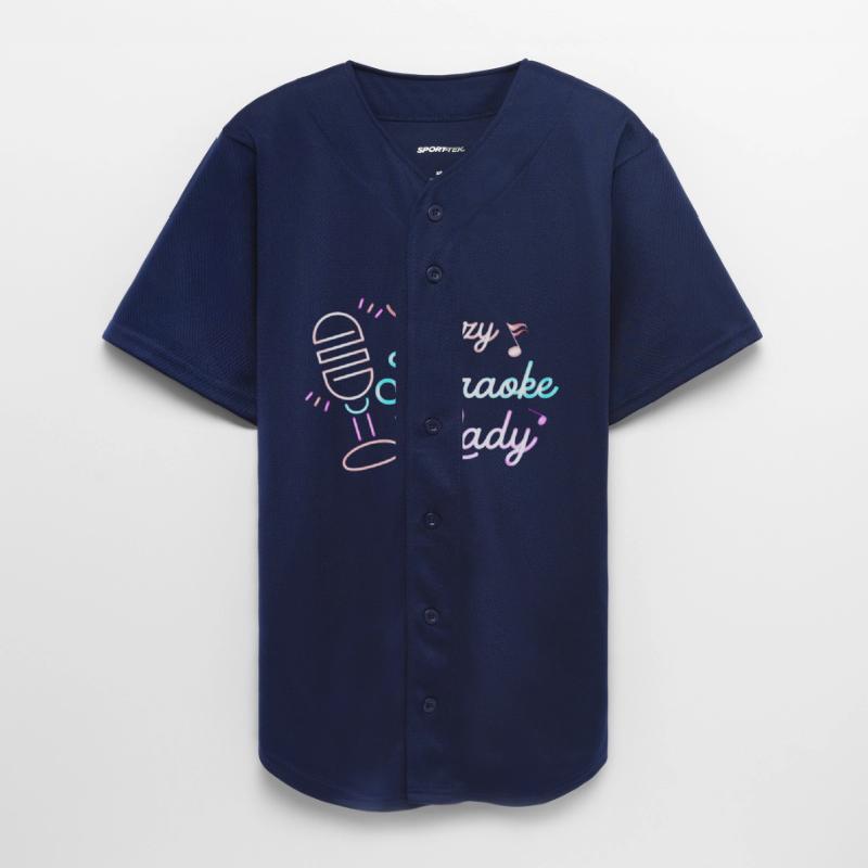 Crazy Karaoke Lady Singing Singer