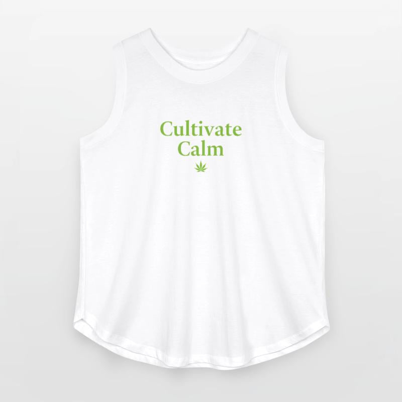 Cultivate Calm Hemp Cannabis Saying