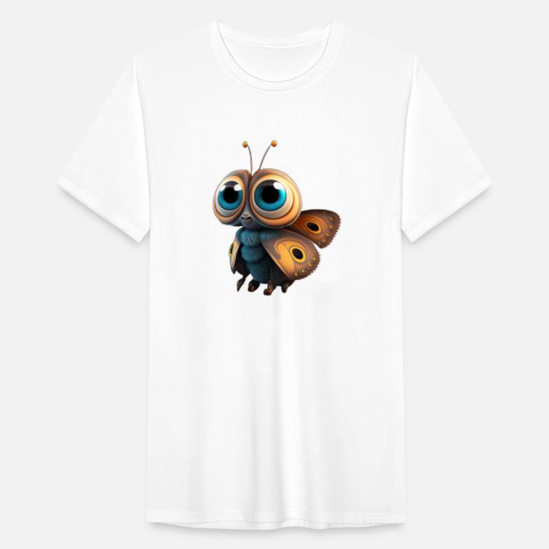 Cute butterfly cartoon character