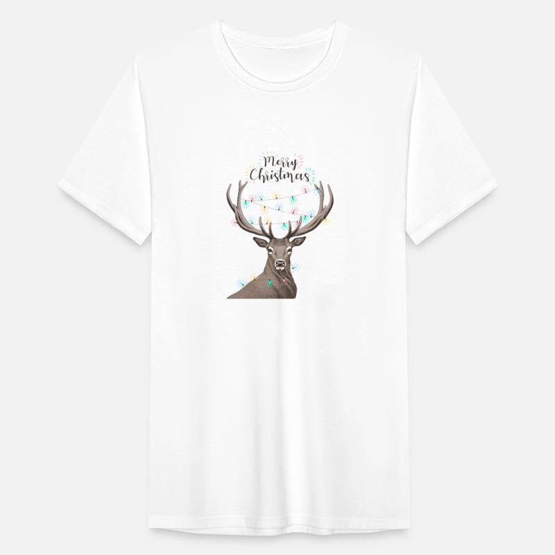 Cute Deer Merry Xmas - Merry Christmas - Happy New