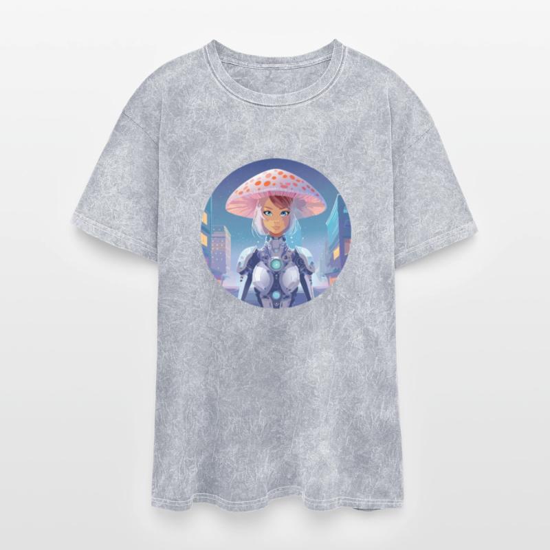 Cyberpunk Mushroom Warrior