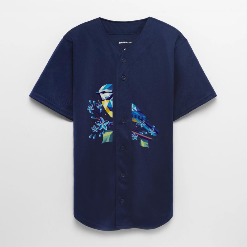 enchanting blue tit on a lilac branch