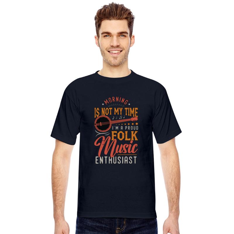 Folk Music Morning Is Not My Time Banjo Player