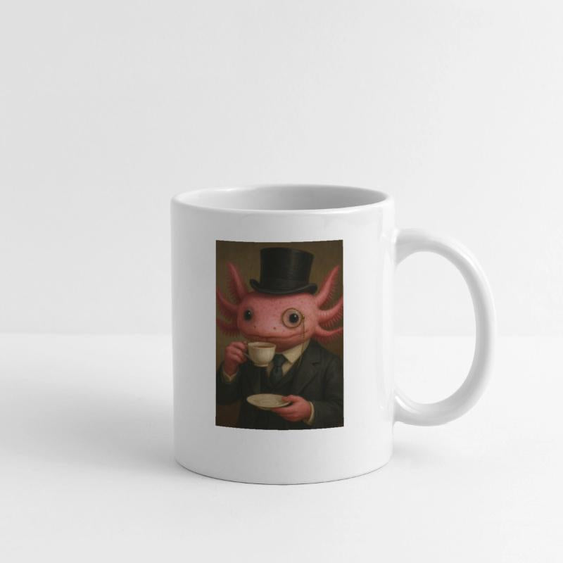 Gentleman Axolotl Tea Time