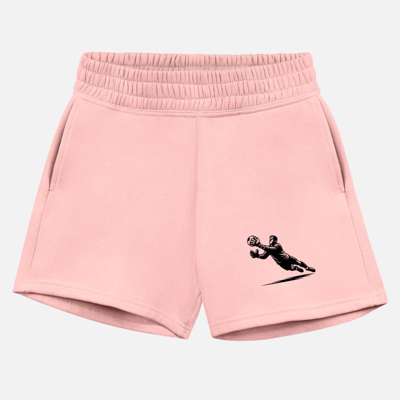 Goalkeeper With Strong Reflexes In Full Defensive