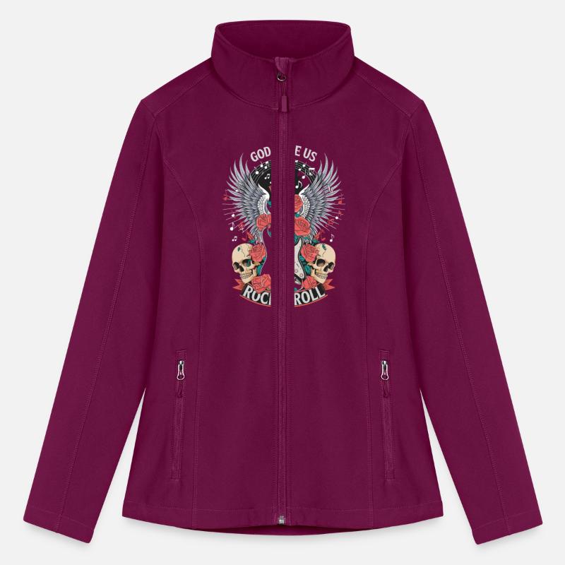 God Gave Us Rock N Roll Guitar Musician Art