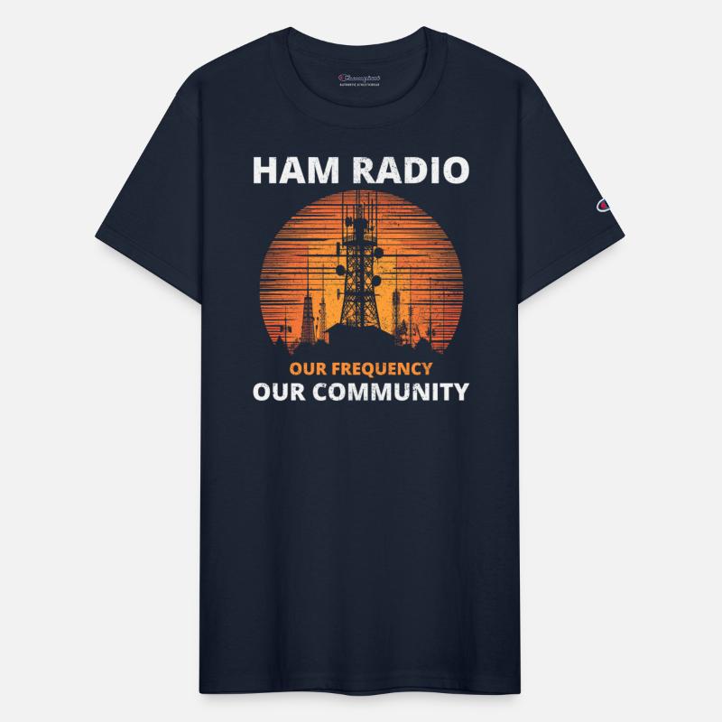 Ham Radio Tower Sunrise Uniting Our Frequency