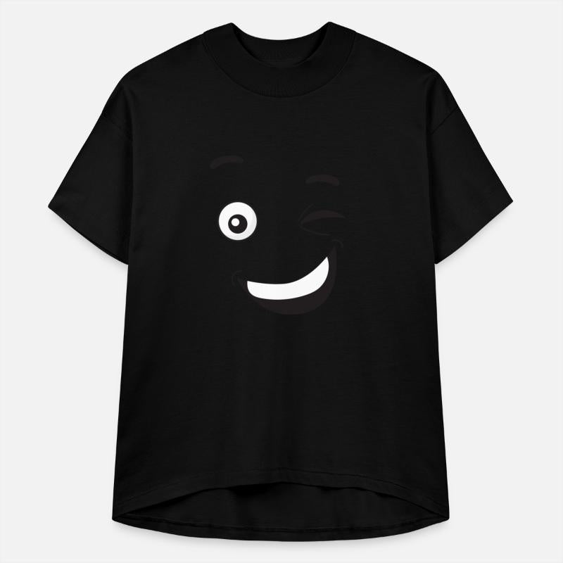 happy face with wink