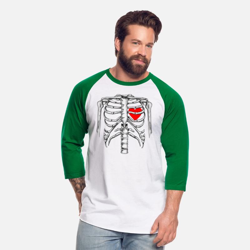 Heart Rib Cage X-Ray Halloween Valentine Skeleton