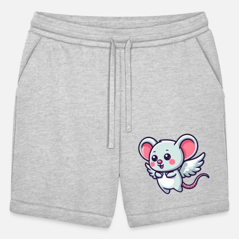 Heavenly Mouse: Adorable Rodent with Angel Wings