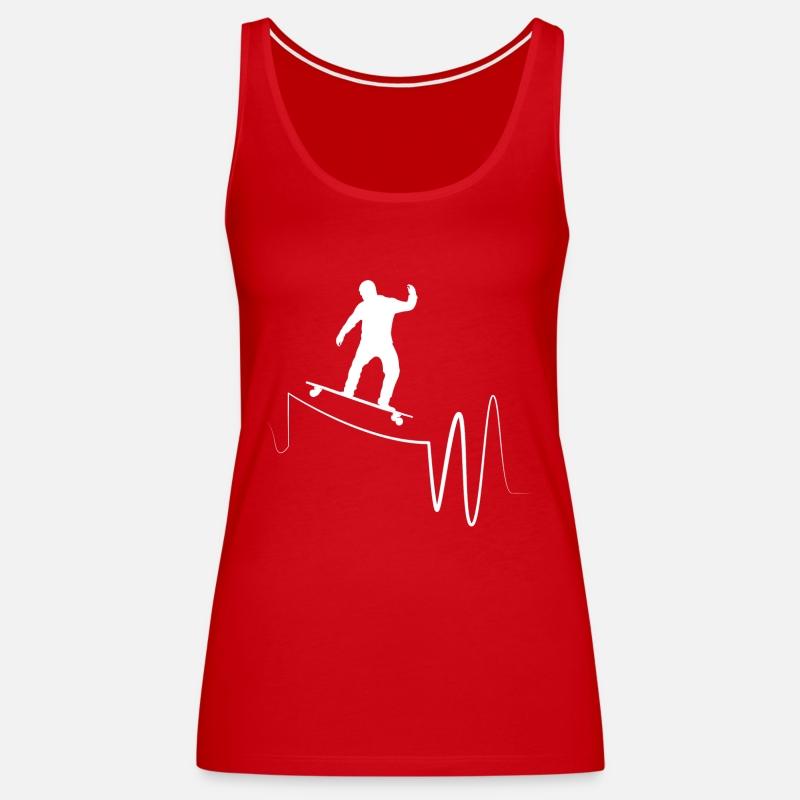 I Love Longboarding Skateboard Heartbeat Longboard