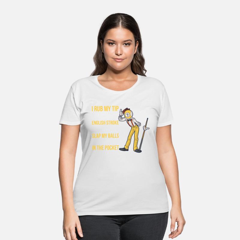 I Rub My Tip Funny Billiards Gift