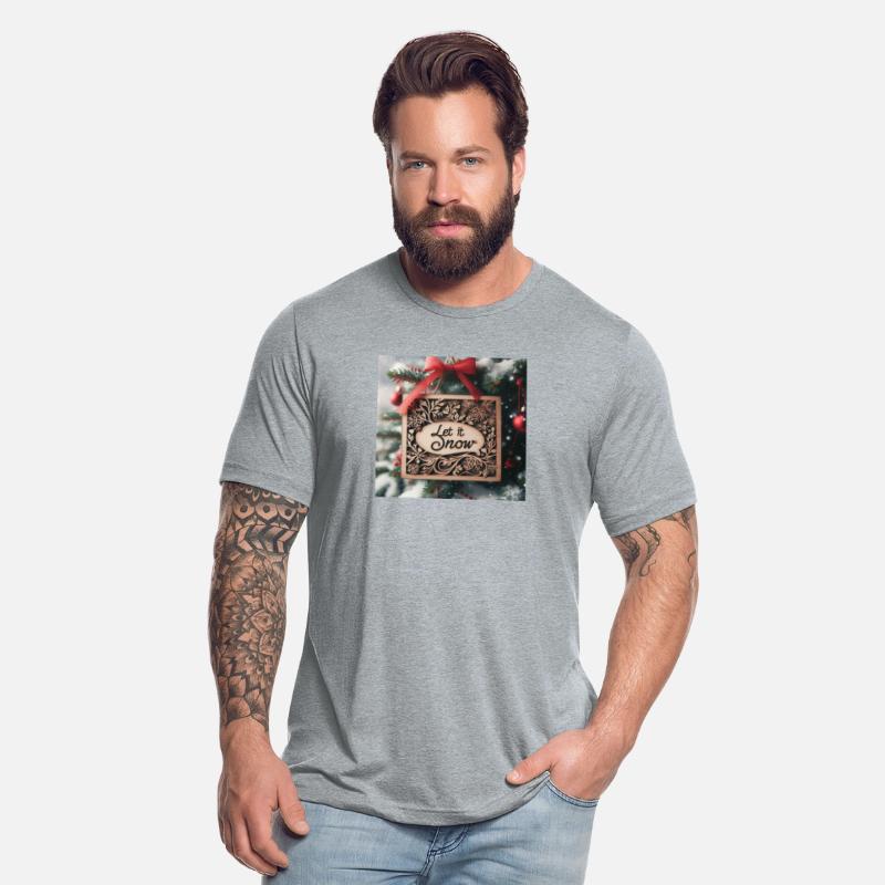 Let it Snow' T-Shirt for Enjoying the Snow Season.