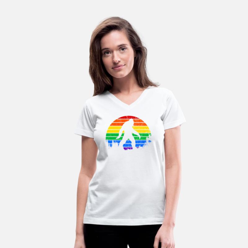 LGBT Bigfoot Rainbow Flag