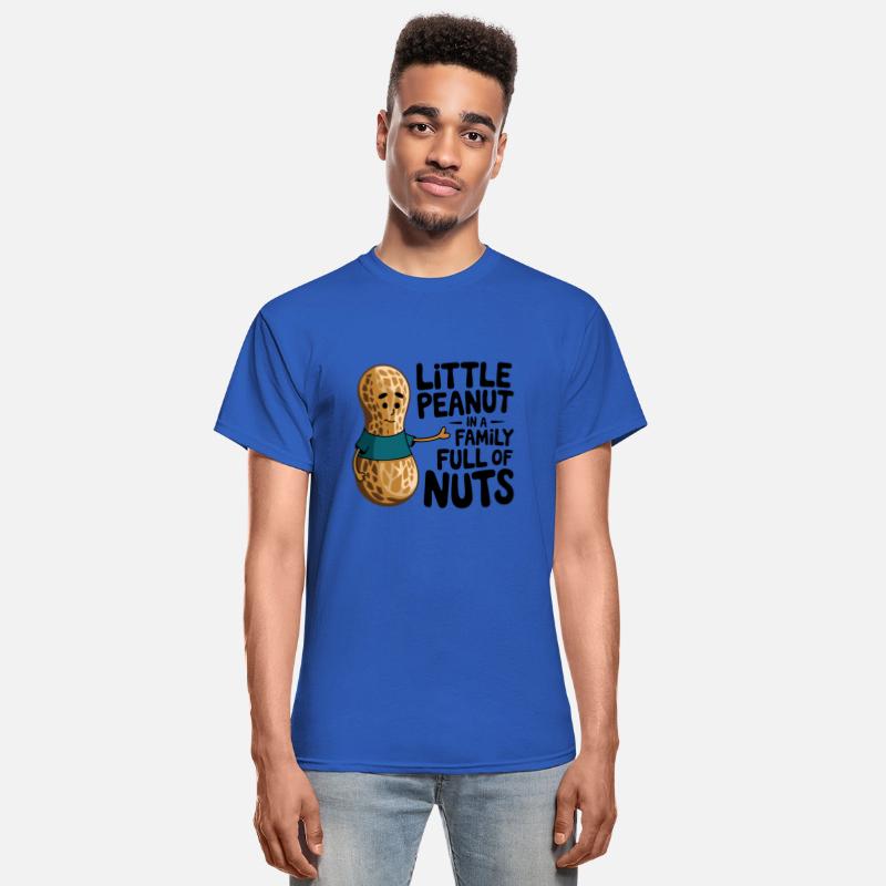 Little Peanut in A Family Full of Nuts Print Baby