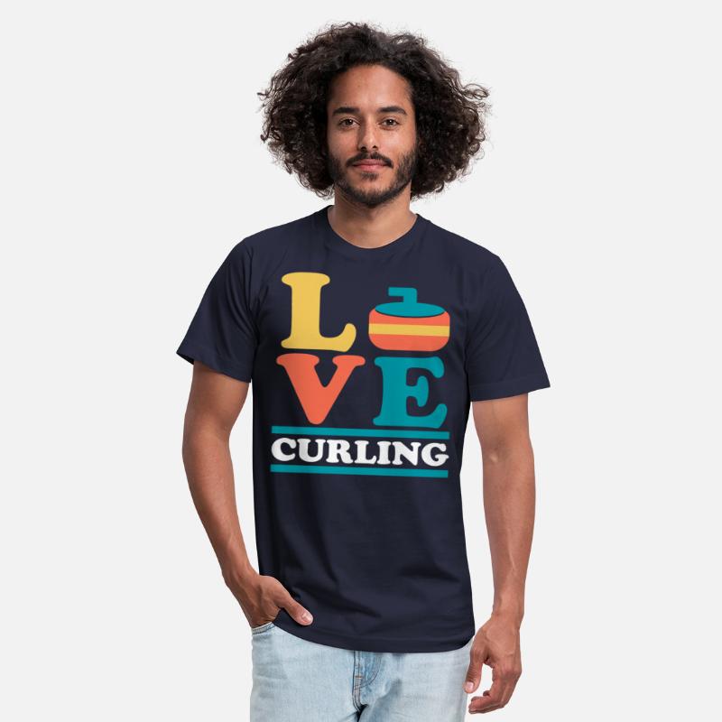 Love Curling Curler Sport Lover Curling Stone