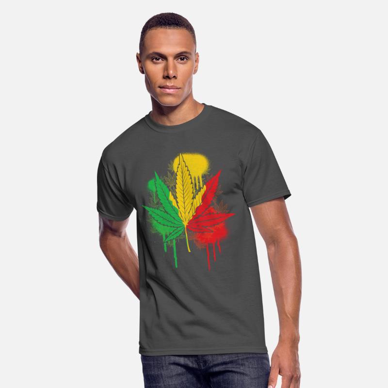 Marijuana Cannabis Leaf Rasta Jamaican Flag Weed