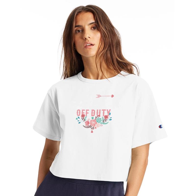 Mom Off Duty: Floral Fun Tee