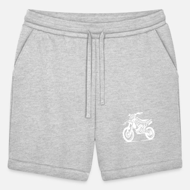 Off-road Motorcycle Machine In Tattoo Style