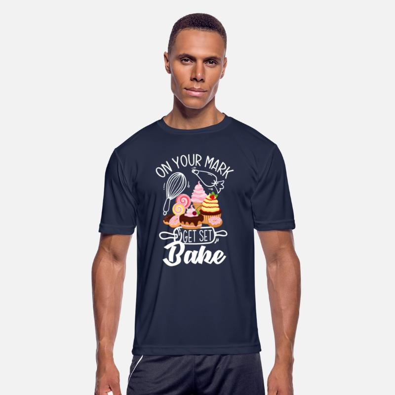 On Your Mark Get Set Bake Funny Baking Baker Gift