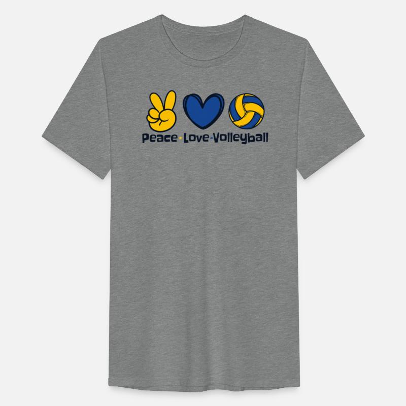 Peace Love Volleyball Coach Team Player Trainer