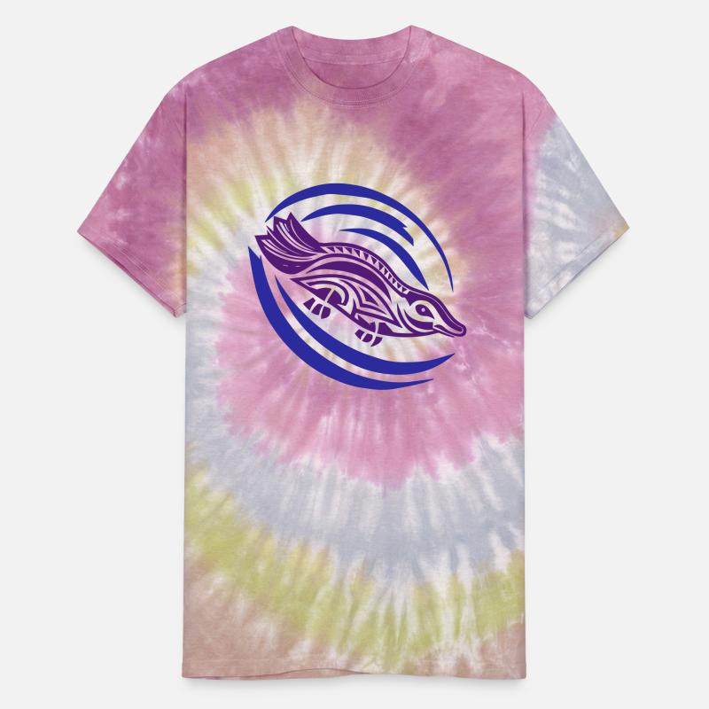 Platypus Tribal Style Vector Design 3 Colors