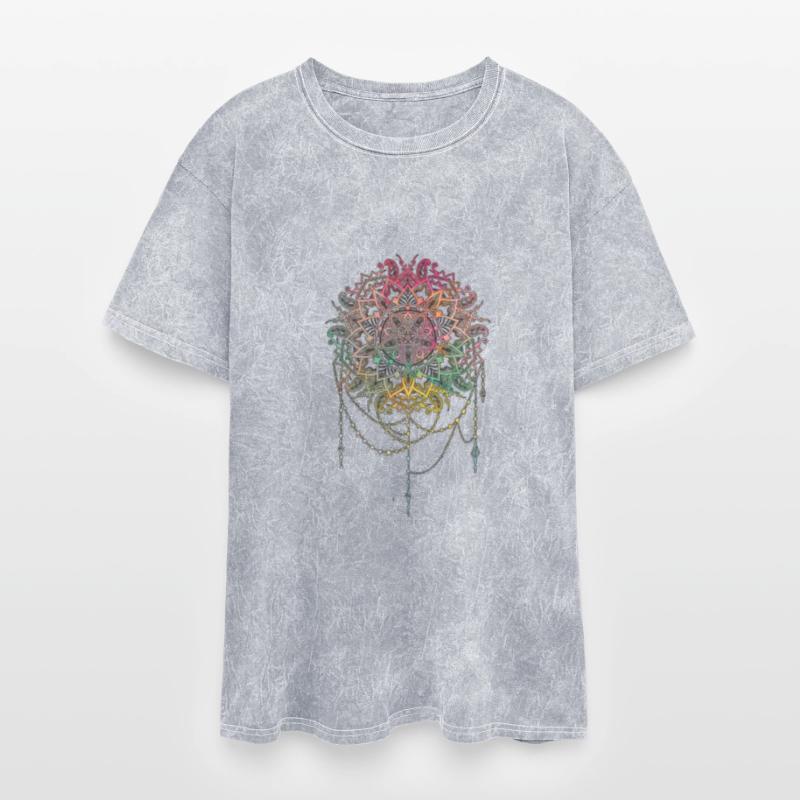 Prism Bloom Mandala Tee – Radiant Color Fusion