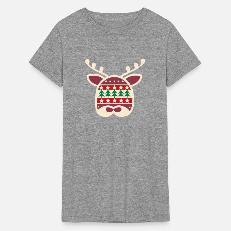 Reindeer Head Ugly Sweater Design