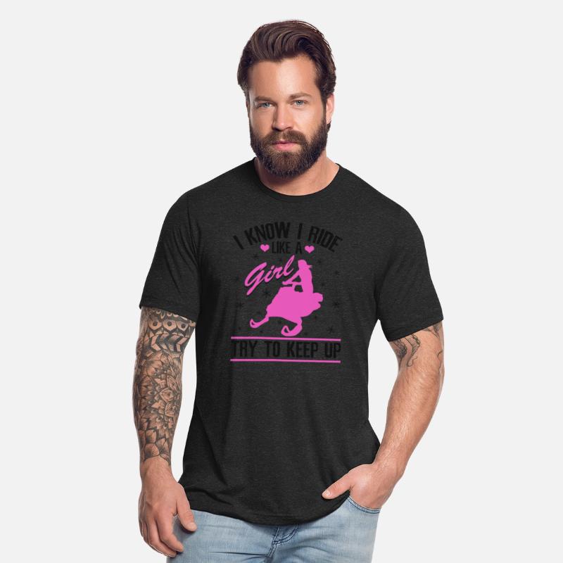 Ride Like Girl Snowmobile Motor Sled Snowmobiler