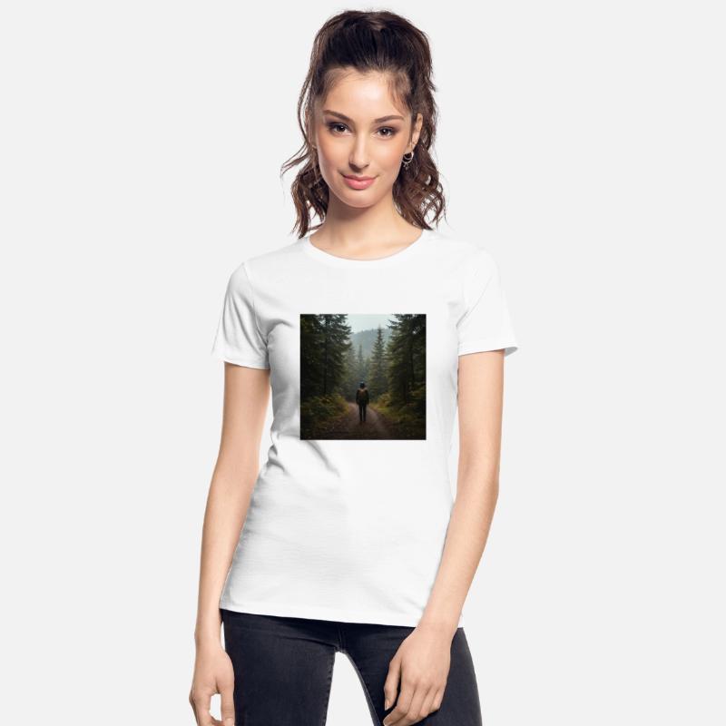 Serene Forest Path T-Shirt