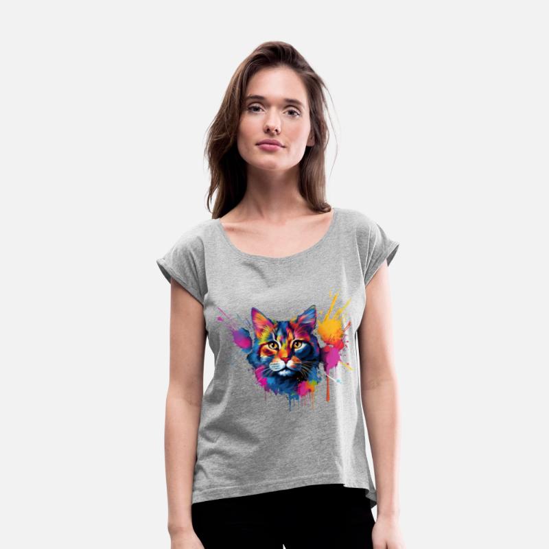 Shorthair Domestic Cat Vivid Art