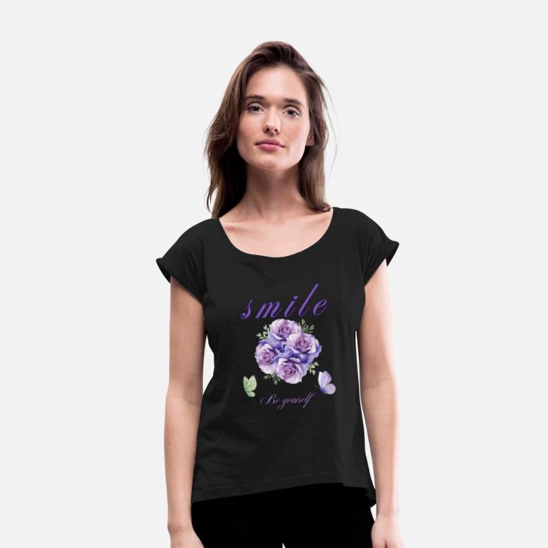Smile – Be Yourself Rose T-Shirt