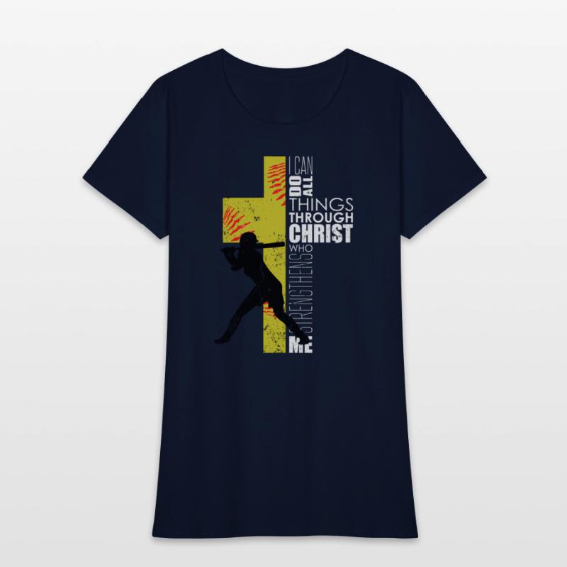 Softball Playersn Christian Religious