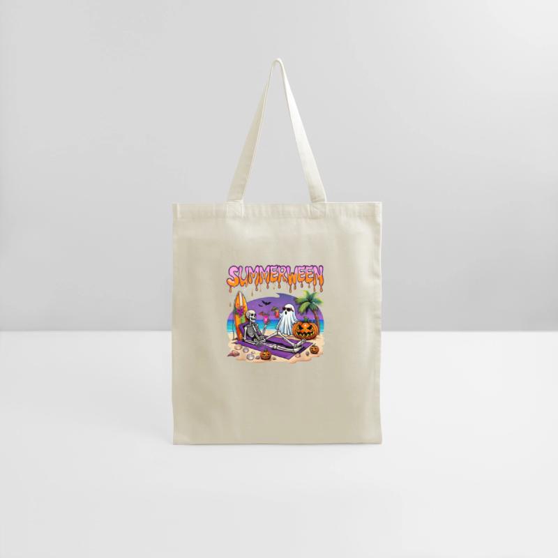 Summerween Skeleton Ghost Beach Funny Spooky Hallo