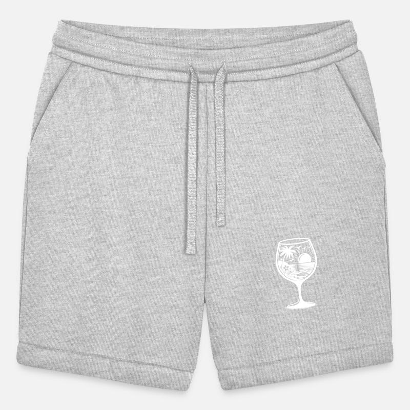 Tropical Sunny Landscape In A Wine Glass