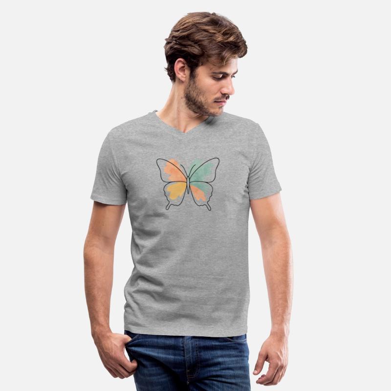 Watercolor Butterfly Art for Apparel