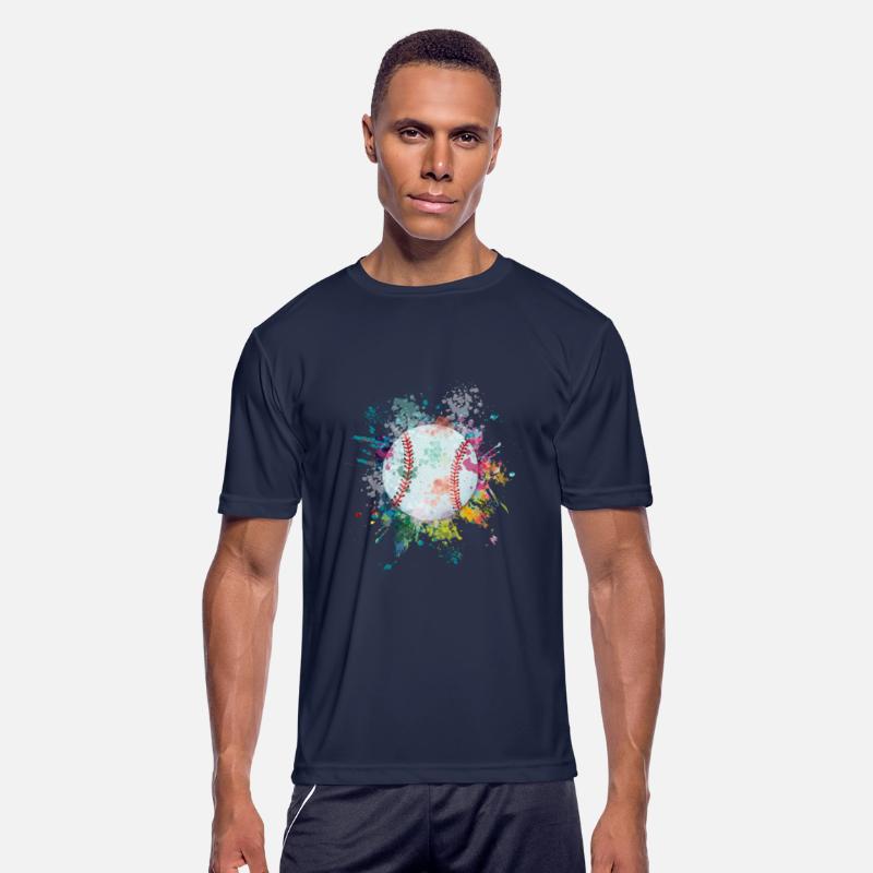 Waterfabe Color Explosion Splash Design Baseball