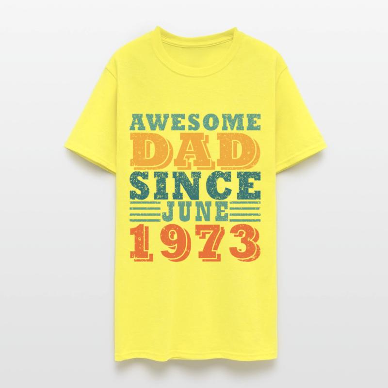 1973 Retro style 50th birthday shirt