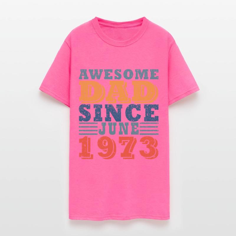 1973 Retro style 50th birthday shirt