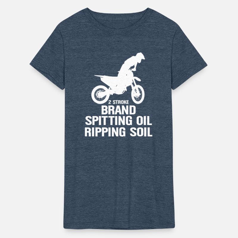 2 Stroke Brand Spitting Oil Ripping Soil