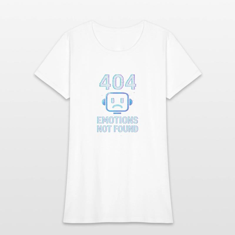 404 Emotions Not Found – Tech Error Vibes