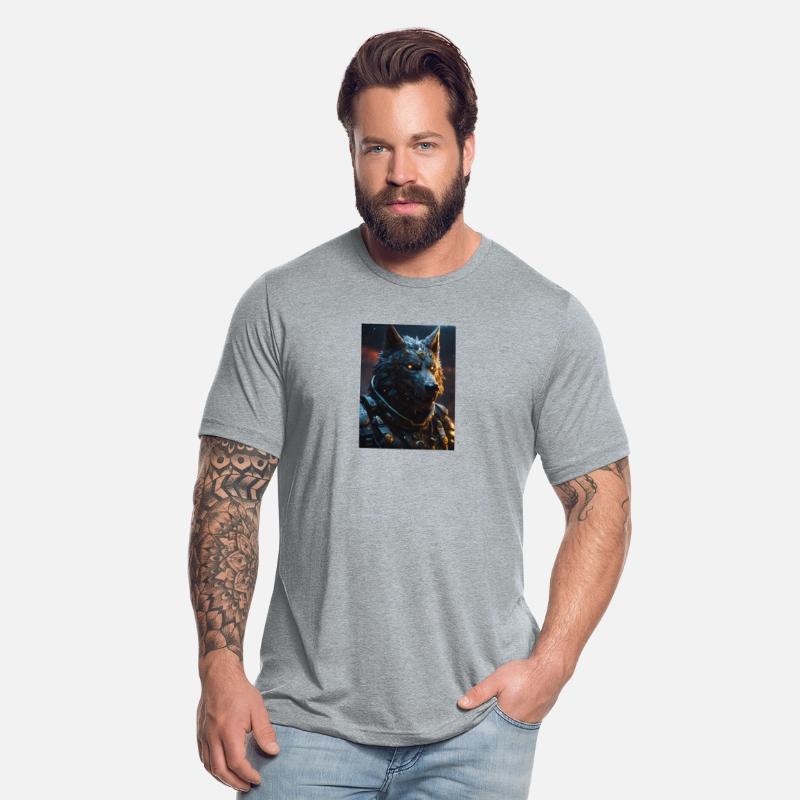 a monster with the head of a wolf