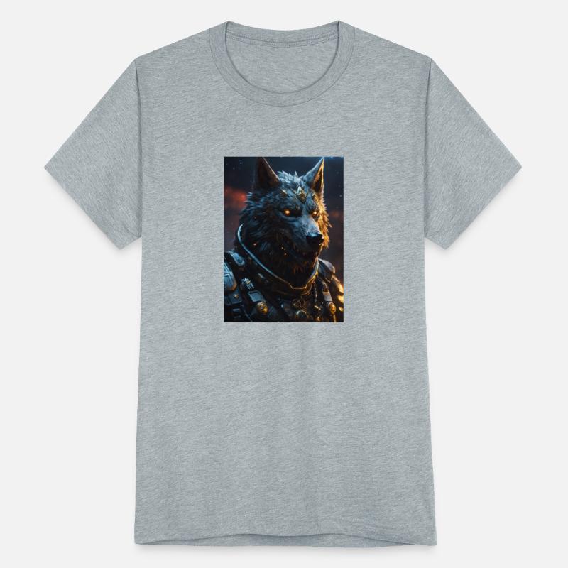 a monster with the head of a wolf